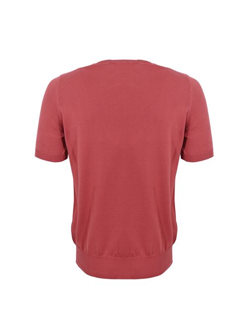 Maglia girocollo in filato di cotone Cipolla Alpha studio | AU-5002C1005